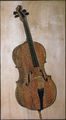 Παύλος, Violin, 2006, χαρτί αφίσας, 162 x 90 x 7 εκ.