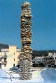 Κώστας Βαρώτσος, Passagio con rovine, 1992, σίδερο, μάρμαρο, πέτρα, γυαλί (Gibellina, Ιταλία)