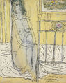 Κώστας Γραμματόπουλος, Γυμνό στο κρεβάτι, 1956, λάδι σε πανί, 81 x 65 εκ.