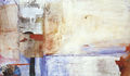 Tina Karageorgi, The tree, 1988, mixed media, 123 x 200 cm