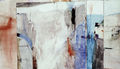 Tina Karageorgi, Bridge, 1988, mixed media, 117 x 196 cm