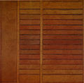 Michalis Katzourakis, B.15 Z2, 1978, acrylic and mixed media on cotton duck, 130 x 130 cm