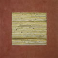 Μιχάλης Κατζουράκης, Χωρίς τίτλο, 1993, ακρυλικό και μικτή τεχνική σε καμβά, ξύλο, 160 x 160 εκ.