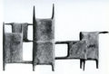 Άλεξ Μυλωνά, Ισορροπιστές, 1957, τσιμέντο, 27 x 45 εκ.