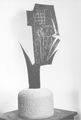 Άλεξ Μυλωνά, Μεταλλικό λουλούδι, 1960, χαλκός, 110 x 60 εκ.