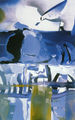 Νίκος Σαχίνης, Η λίμνη, 1978, πλαστικό, 100 x 70 εκ.