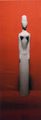 Λάζαρος Λαμέρας, Χωρίς τίτλο, 1990-95, μάρμαρο, 39 x 6 x 4 εκ.