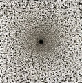 Constantin Xenakis, The Black Square, 1973, acrylic on canvas, 100 x 100 cm