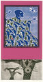 Μιχάλης Αρφαράς, Η πεταλούδα, 1997, υψιτυπία (λινόλαιο), βαθυτυπία (οξυγραφία, ακουατίντα), διατυπία (μεταξοτυπία), 93 x 49 εκ., αντίτυπα 10