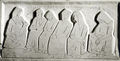 Clearchos Loucopoulos, Mourning at the tomb, 1945-55, relief on plaster