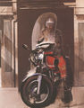 Δημήτρης Μυταράς, Η πόρτα, 1970, ακρυλικό, 210 x 164 εκ.