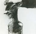 Κύριλλος Σαρρής, Χωρίς τίτλο, 1986, μεικτή τεχνική σε χαρτί