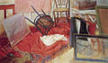 Stefanos Daskalakis, Untitled, 1987, oil on canvas, 140 x 240 cm