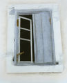 Σωτήρης Σόρογκας, Παλιό παράθυρο, 2004, ακρυλικό σε μουσαμά, 100 x 80 εκ.