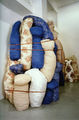 Maria Loizidou, Let΄s get lost, 2001, leather, cloth, 200 x 340 x 200 cm, Diatopos Gallery, Nicosia (Photo D. Vattis)