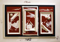 Dimitris Perdikidis, Untitled, Athens 1988, mixed media on wood, triptych 90 x 128 cm