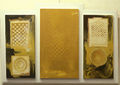 Dimitris Perdikidis, Untitled, Athens 1985, mixed media on wood, triptych