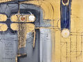 Νίκος Χουλιαράς, Χωρίς τίτλο, 1966, ακρυλικό σε κατατόπους απροετοίμαστο πανί, 75 x 100 εκ.