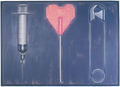 Ευγενία Αποστόλου, Νοσταλγία μιας χαμένης αγάπης, 1984, λάδι σε καμβά, 137 x 190 εκ.