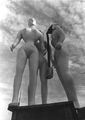 Grigoris Semitekolo, Mannequins, 1974, polyester mannequins