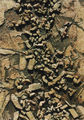 Βαλέριος Καλούτσης, Διάβρωση 5, 1991, μικτή τεχνική, 75 x 60 εκ.