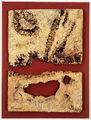 Valerios Caloutsis, Erosion A΄, 1992, mixed media, 80 x 60 cm