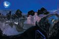 Μανώλης Χάρος, Nevermore, 1994, ακρυλικό σε μουσαμά, 100 x 150 εκ.