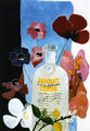 Μανώλης Χάρος, Absolut citron όξινο, 1995, ακρυλικό σε μουσαμά, 195 x 130 εκ.