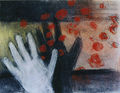 Μαριγώ Κάσση, Αποχαιρετισμός, 1997, μικτή τεχνική, 40 x 45 εκ.