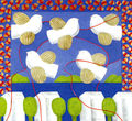 Φαίδων Πατρικαλάκις, Αιγαιοπελαγίτικο δοξαστικό, 2003, λάδι σε μουσαμά, 120 x 110 εκ.