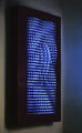 Αντωνία Παπατζανάκη, Ψάρια, 1995, μπρούντζος, γυαλί, φως, 75 x 148 x 15 εκ.