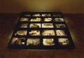 Katerina Zacharopoulou, Earth from inside, 1994, floor installation, mixed media, 250 x 180 cm