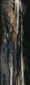 Κατερίνα Ζαχαροπούλου, Waterfall I, 1993, ακρυλικό σε χαρτί, 170 x 50 εκ.