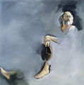 Costas Tsoclis, Wayfarer, 1991, acrylic on canvas, 200 x 200 cm