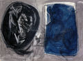 Eleni Zouni, Untitled, 1984, acrylics, charcoal on paper, 140 x 160 cm