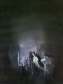 Κώστας Τσόκλης, Η εικόνα του κόσμου, 1962, ακρυλικό σε ύφασμα, 130 x 97 εκ.