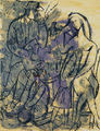 Παύλος Σάμιος, Ανάμνηση, 1994, λάδι σε μουσαμά, 117 x 90 εκ.