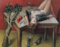 Παύλος Σάμιος, Μια παρένθεση στη ζωή σου, 2004, λάδι σε μουσαμά, 80 x 100 εκ.