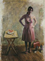 Παύλος Σάμιος, Χωρίς τίτλο, 2005-06, ακρυλικό σε μουσαμά, 140 x 105 εκ.