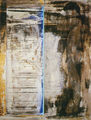 Aspa  Stassinopoulou, Untitled, 1985, mixed media on wood, 200 x 160 cm