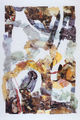 Chryssa Romanos, Images, 1982, decollage on plexiglas, 200 x 132 cm