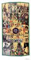 Chryssa Romanos, Casino International, 1965, collage on canvas, 130 x 81 cm