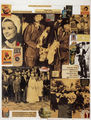 Chryssa Romanos, Reportage, 1965, collage on canvas, 60 x 70 cm