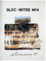 Chryssa Romanos, Page from Bloc-notes No 4, 1979, decollage on gelatin, 65 x 50 cm