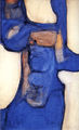 Χρύσα Ρωμανού, Μύθος, 1963, λάδι σε μουσαμά, 130 x 81 εκ.