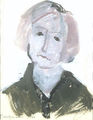Julia Andriadou, Mother, 1966, tempera and ink, 21 x 16.5 cm
