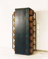 Dimitris Dokatzis, Phalet, 1990, iron, foam and leather, 215 x 70 x 130 cm