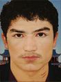 Emmanouil Bitsakis, Portrait of a young Uyghur man, 2008, oil on canvas, 12.5 x 9 cm