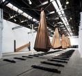Jannis Kounellis, Untitled, 2012, installation at the Tramway, Glasgow, Scotland