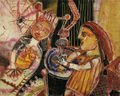Vassilis Sperantzas, The spider, 1964, oil on canvas, 80 x 100 cm